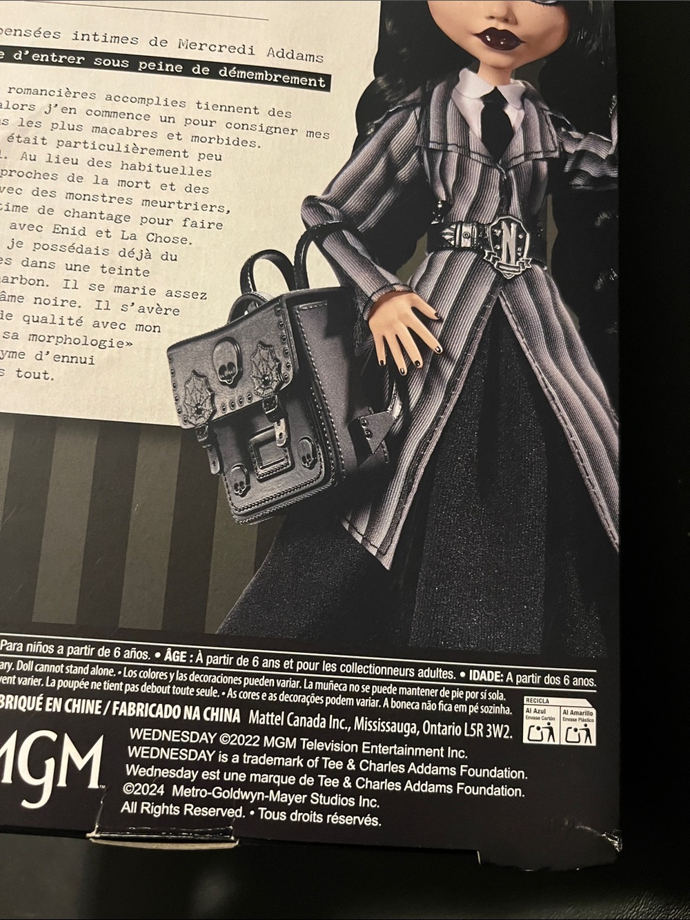 NEW MONSTER HIGH WEDNESDAY ADDAMS DOLL - Picture 8 of 9